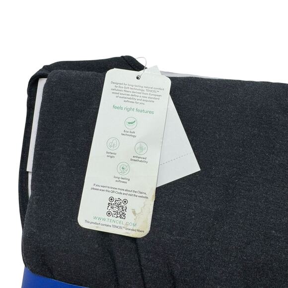 MPG *NEW* Everyday Dress in Heather Black Size Large Tencel Pockets Sleeveless - Picture 3 of 4